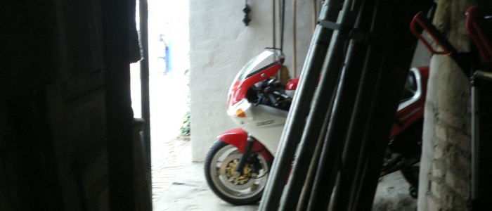 Ducati 851 tricolore 1988 for rental hire classic motorcycle touring